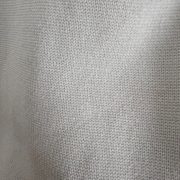 Eileen Fisher Tencel Silk Split‎ Sleeve 3/4 Length Open Cardigan White Sz M - Picture 12 of 14